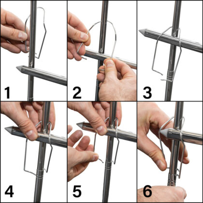 Augalų atrama, nerūdijančio plieno - Image 4