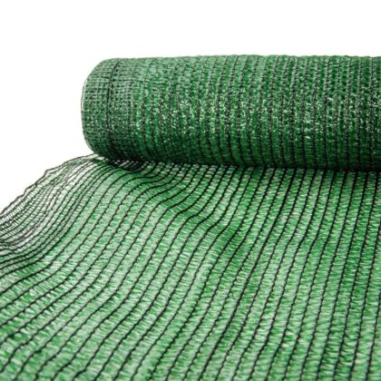 Žalias apsauginis tinklas nuo saulės, 62 g/m², 1,5 m x 25 m - Image 8