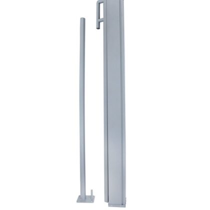 Šoninė lauko markizė, 2 x 3 m, pilka - Image 11