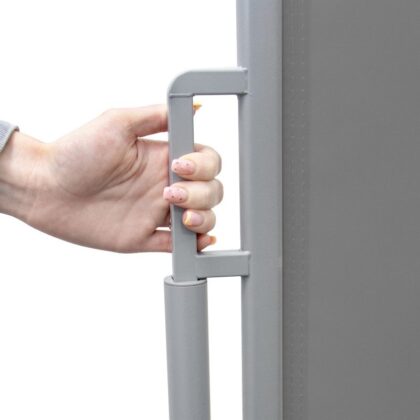 Šoninė lauko markizė, 2 x 3 m, pilka - Image 16