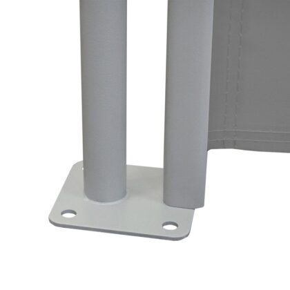 Šoninė lauko markizė, 2 x 3 m, pilka - Image 5