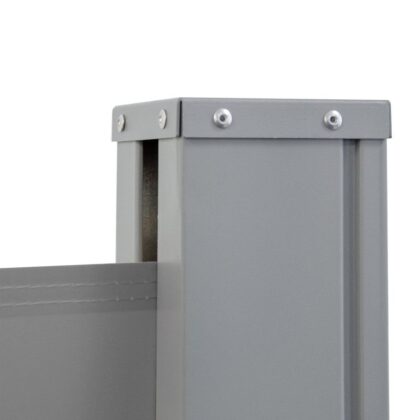 Šoninė lauko markizė, 2 x 3 m, pilka - Image 6