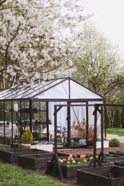 Medinė lysvė 80 x 80 x 27 cm, juoda - Image 4