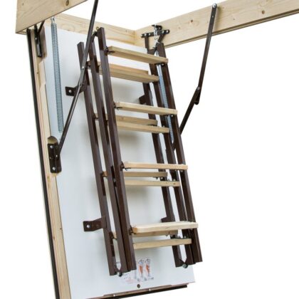 Metaliniai palėpės laiptai „Stallux“ 90 x 80 cm - Image 15