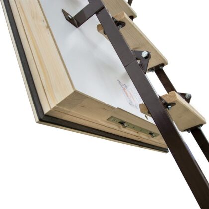 Metaliniai palėpės laiptai „Stallux“ 90 x 80 cm - Image 14