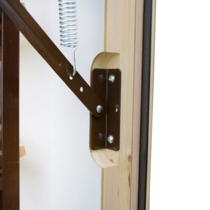 Metaliniai palėpės laiptai „Stallux“ 90 x 80 cm - Image 9