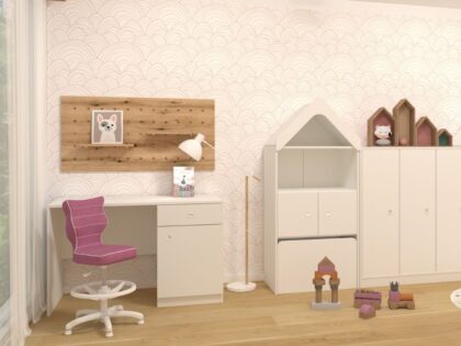 Ergonomiška vaikiška kėdė Petit "Pink", 4 dydis - Image 2