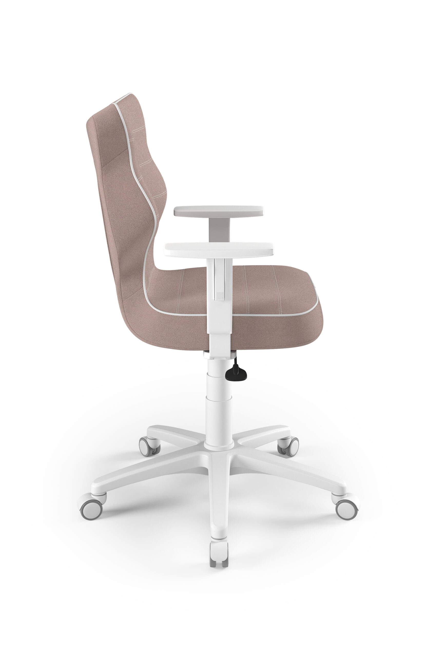 Ergonomiška vaikiška kėdė Petit ,,Duo", 6 dydis, smėlio / balta - Image 2