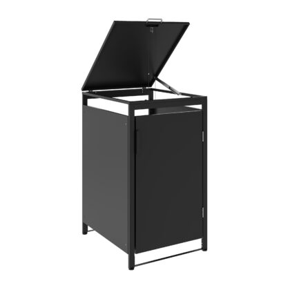 Metalinė konteinerio stoginė, vienguba, MBB01-1A, antracito