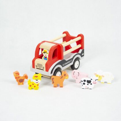 Medinis sunkvežimis su gyvūnais "Ūkis"