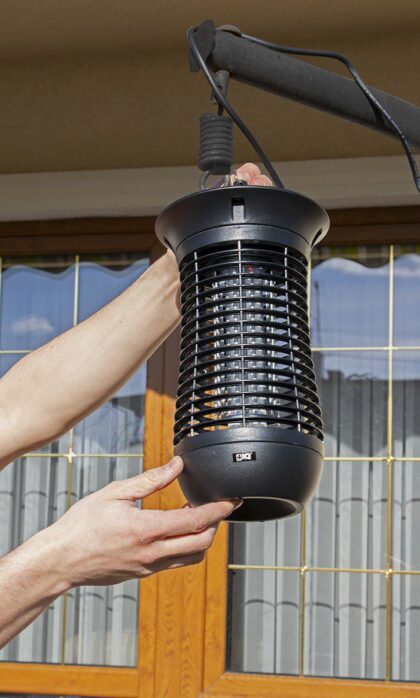 Pakabinama elektrinė vabzdžių gaudyklė, 18 W