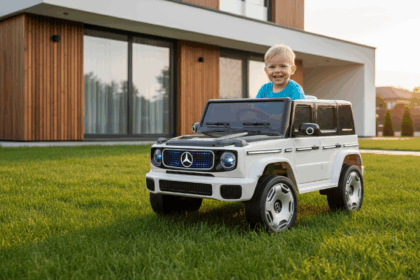 Vaikiškas elektromobilis "Mercedes EQG" - Image 2