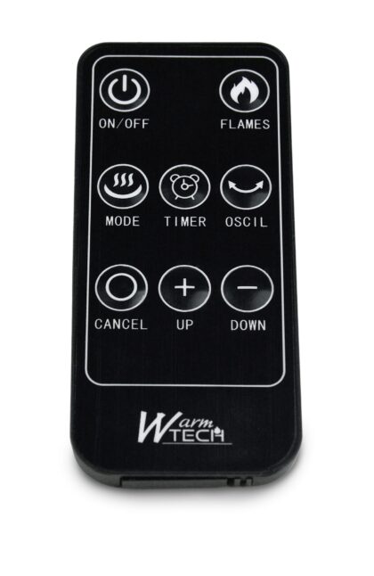 Elektrinis sieninis šildytuvas 2000 W, juodas - Image 2