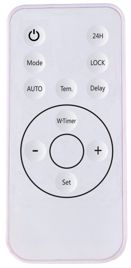 Keraminis sieninis šildytuvas, 2000 W, baltas - Image 2