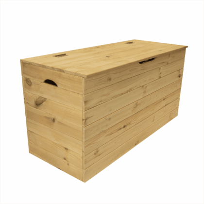 Medinė dėžė, 200 L