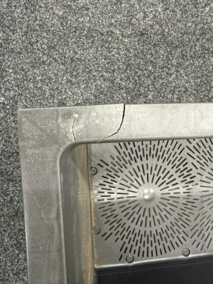 Vazonas "Antracitas" su vandens rezervuaru, 79 cm_prekė su defektu - Image 2