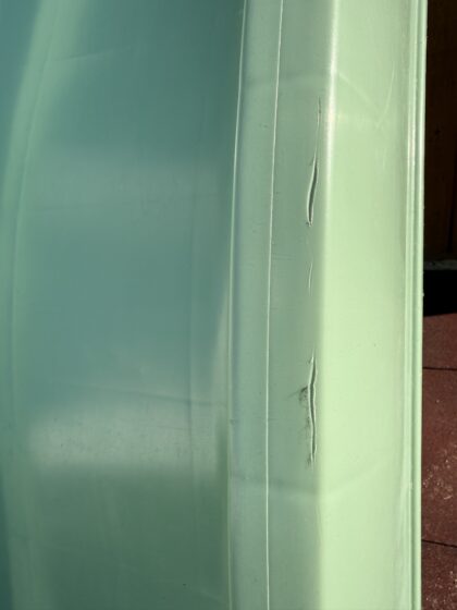 Pastelinė žalia čiuožykla 300 cm_prekė su defektu - Image 2