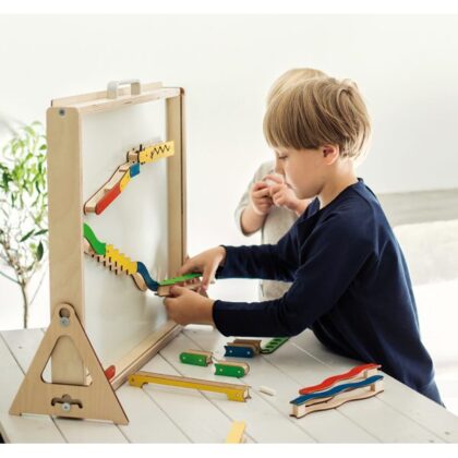 Magnetinė rutuliukų trasa su lagaminu - Image 3