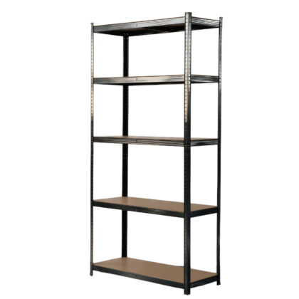 Sandėliavimo lentyna - stelažas 220x110x45cm, 175 kg, juoda