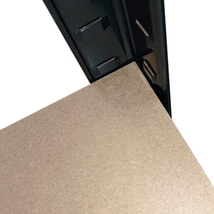 Sandėliavimo lentyna - stelažas 180x90x40 cm, 175 kg, juoda