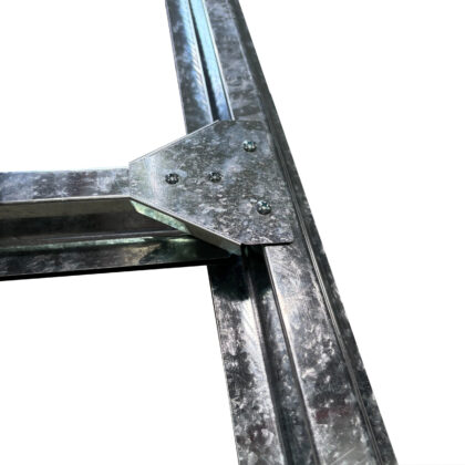 Pagrindas metaliniam sandėliukui, 9,73 m2