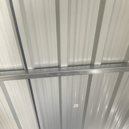 Metalinis sandėliukas, 11,7 m2, antracitas