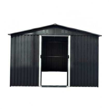 Metalinis sandėliukas, 11,7 m2, antracitas