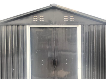 Metalinis sandėliukas, 11,7 m2, antracitas