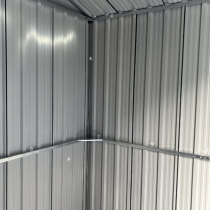 Metalinis sandėliukas, 11,7 m2, antracitas