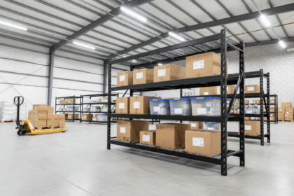 Sandėliavimo lentyna - stelažas, 183x196x61cm, 800kg, juoda - Image 2