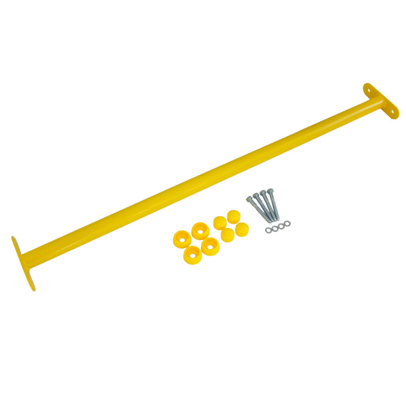 Metalinis skersinis 90 cm Metalinis skersinis 90 cm, geltonas