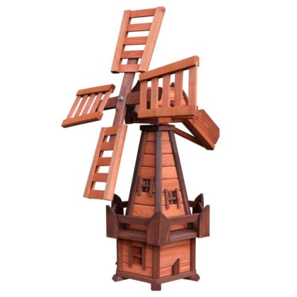 dekoracija "malūnas", raudonmedžio