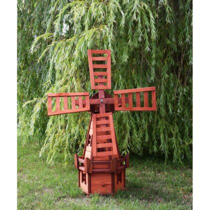 dekoracija "malūnas", raudonmedžio