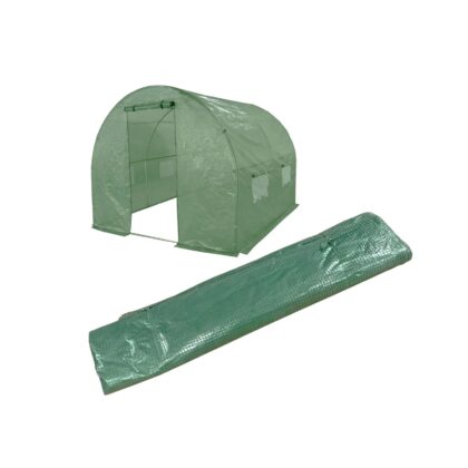 armuota šiltnamio plėvelė, 2x2 m, žalia