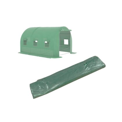 armuota šiltnamio plėvelė, 3x2 m, žalia