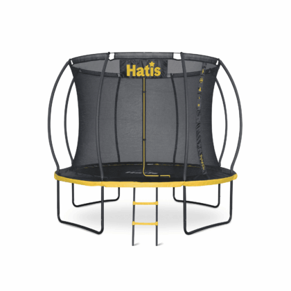 batutas hatis 3,05 m. vidiniu apsauginiu tinklu ir laipteliais