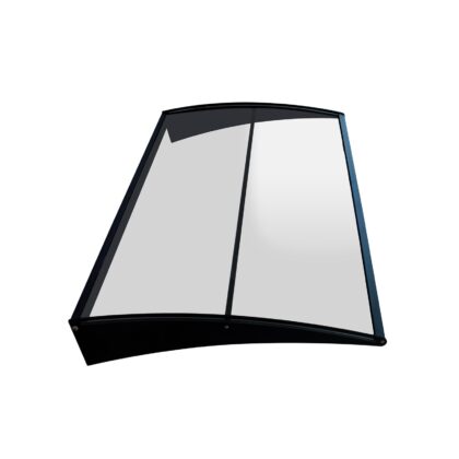 durų stogelis 80 × 120 cm, skaidrus