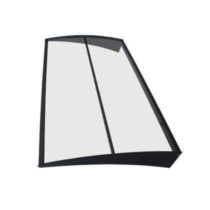 durų stogelis 80 × 120 cm, skaidrus