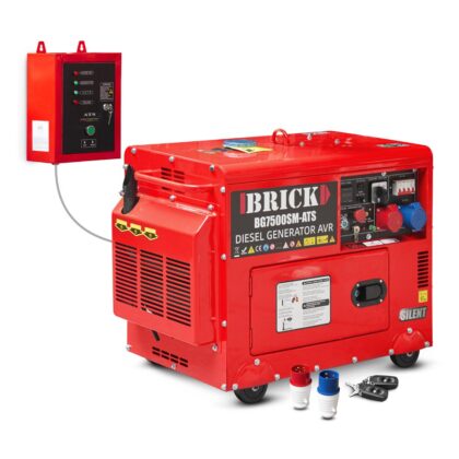 Generatorius 7500W dyzelinis Silenc.Demar.Aut