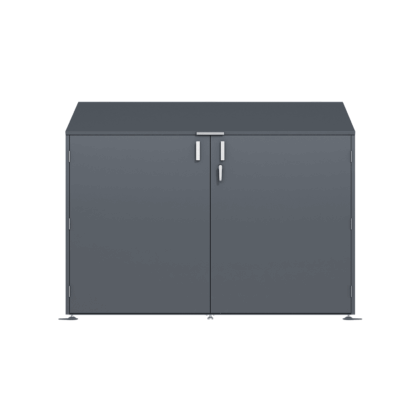 metalinė dviračių saugykla, 200 x 100 cm