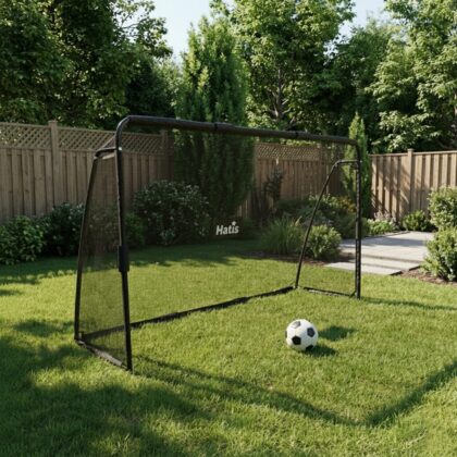 metaliniai futbolo vartai, 240 x 160 x 80 cm