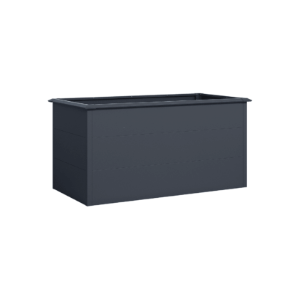 metalinis vazonas, 150 x 75 x 77 cm, antracito