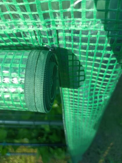 mini šiltnamis daigykla su lentynomis, 69x49x160 cm, žalias