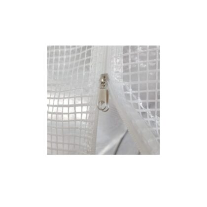 Šiltnamis su armuota plėvele, 6 m2, 3x2 m, baltas