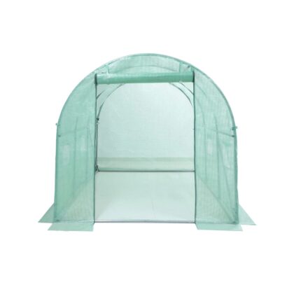 Šiltnamis su armuota plėvele, 18 m2, 6x3 m, žalias