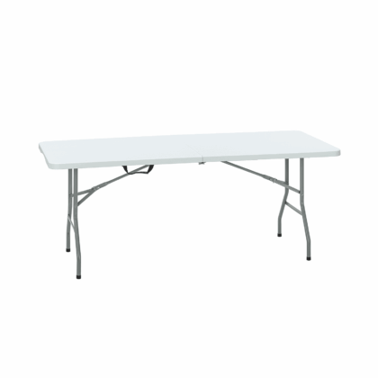 sulankstomas lauko stalas, 180 x 70 x 74 cm, juodas