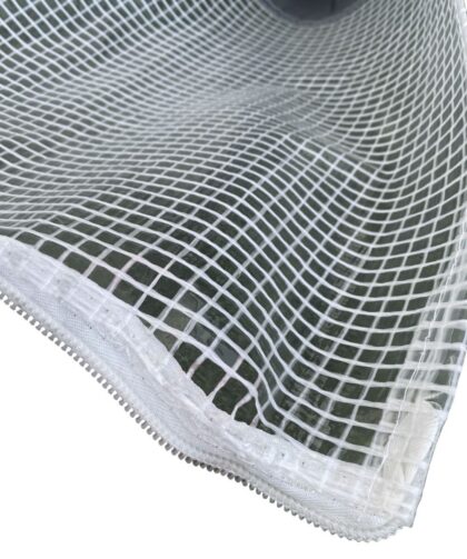 Šiltnamis su armuota plėvelė, 180 x 240 x 230 cm, pilkas