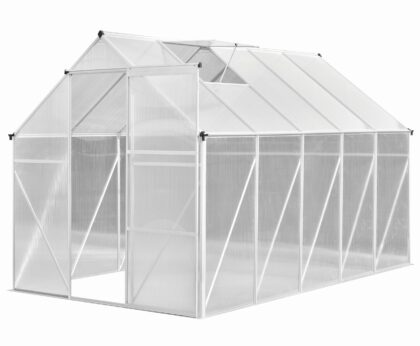 Polikarbonatinis šiltnamis, 6 m2, 190 x 312 x 193 cm