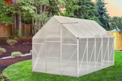 Polikarbonatinis šiltnamis, 6 m2, 190 x 312 x 193 cm