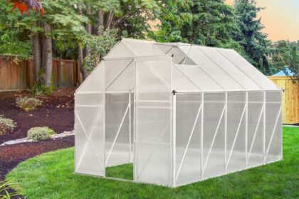 Polikarbonatinis šiltnamis, 6 m2, 190 x 312 x 193 cm